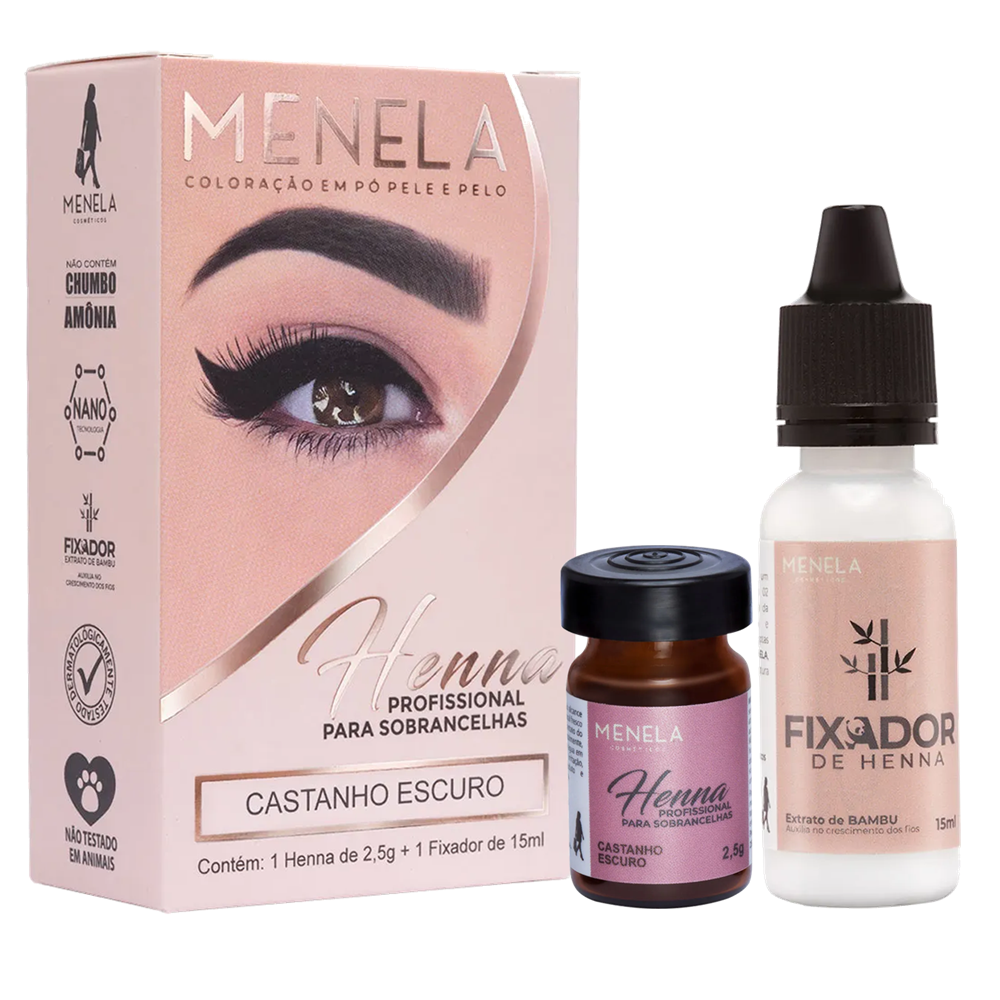 Henna Menela Castaño Oscuro