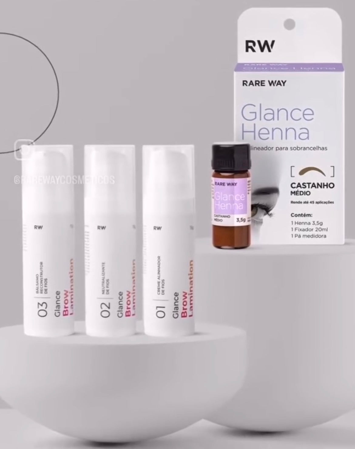 Combo De Laminado + Henna Castaño Medio