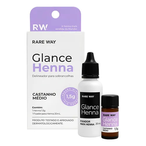 3 Tonos De Henna Glance Mini 1,5g